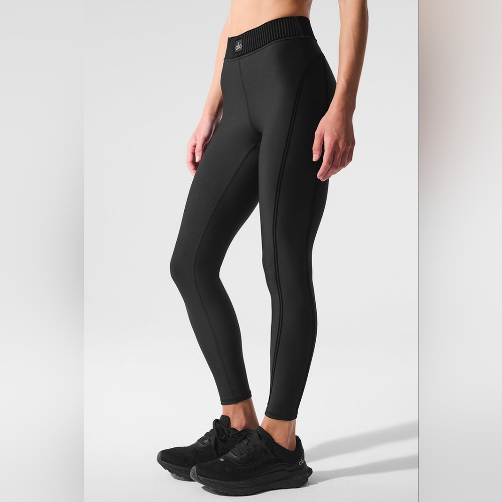 🖤 NEW Black Performance Leggings with Elastic Waistband